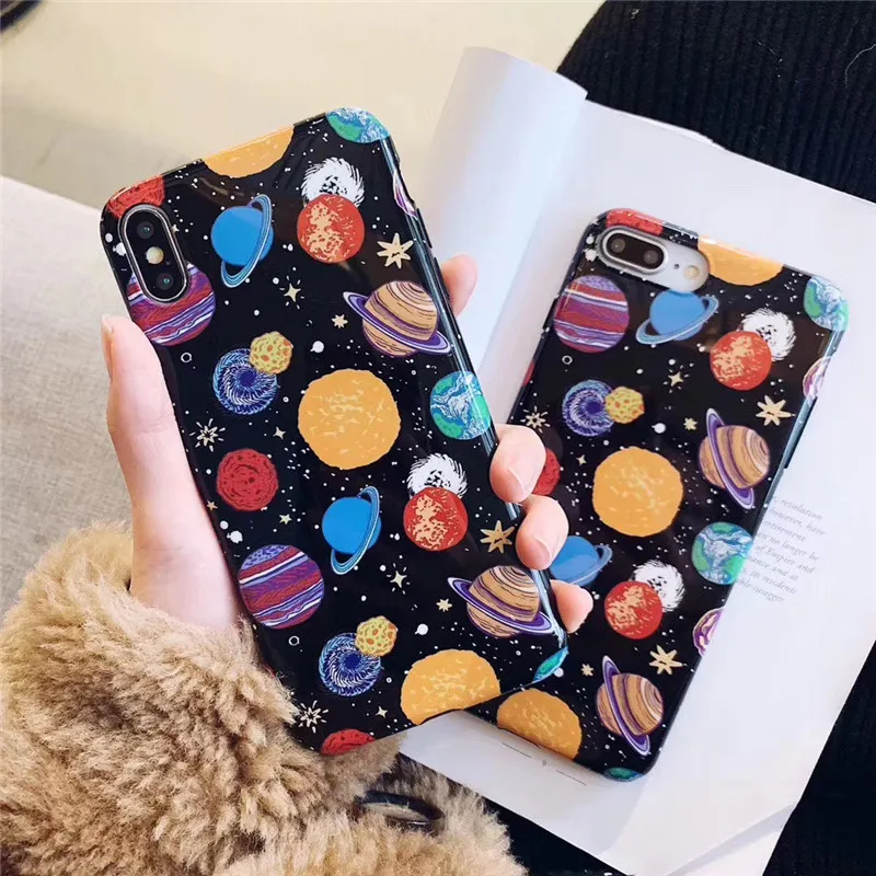 Glossy Space Moon Phone Case for iPhone XR XS MAX X 10 Coque Cover Planet Star Soft TPU Protection Case for iPhone 7 8 6 6s plus
Glossy Space Moon Phone Case for iPhone XR XS MAX X 10 Coque Cover Planet Star Soft TPU Protection Case for iPhone 7 8 6 6s plus
