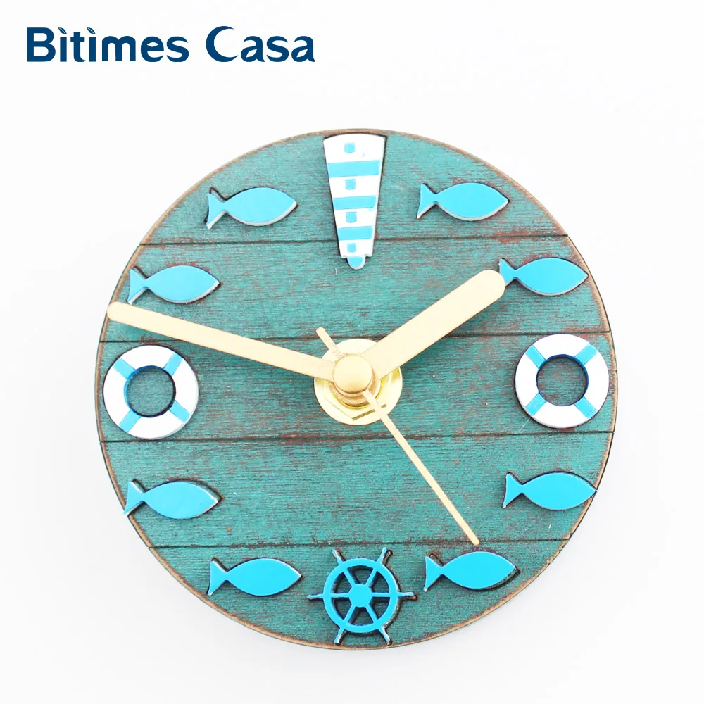Bitimes Mediterranean Sea Style Clock Refrigerator Fridge Magnet Clock 3.3' Portable Wall Clock Fish Modern Home Decoration
Bitimes Mediterranean Sea Style Clock Refrigerator Fridge Magnet Clock 3.3' Portable Wall Clock Fish Modern Home Decoration