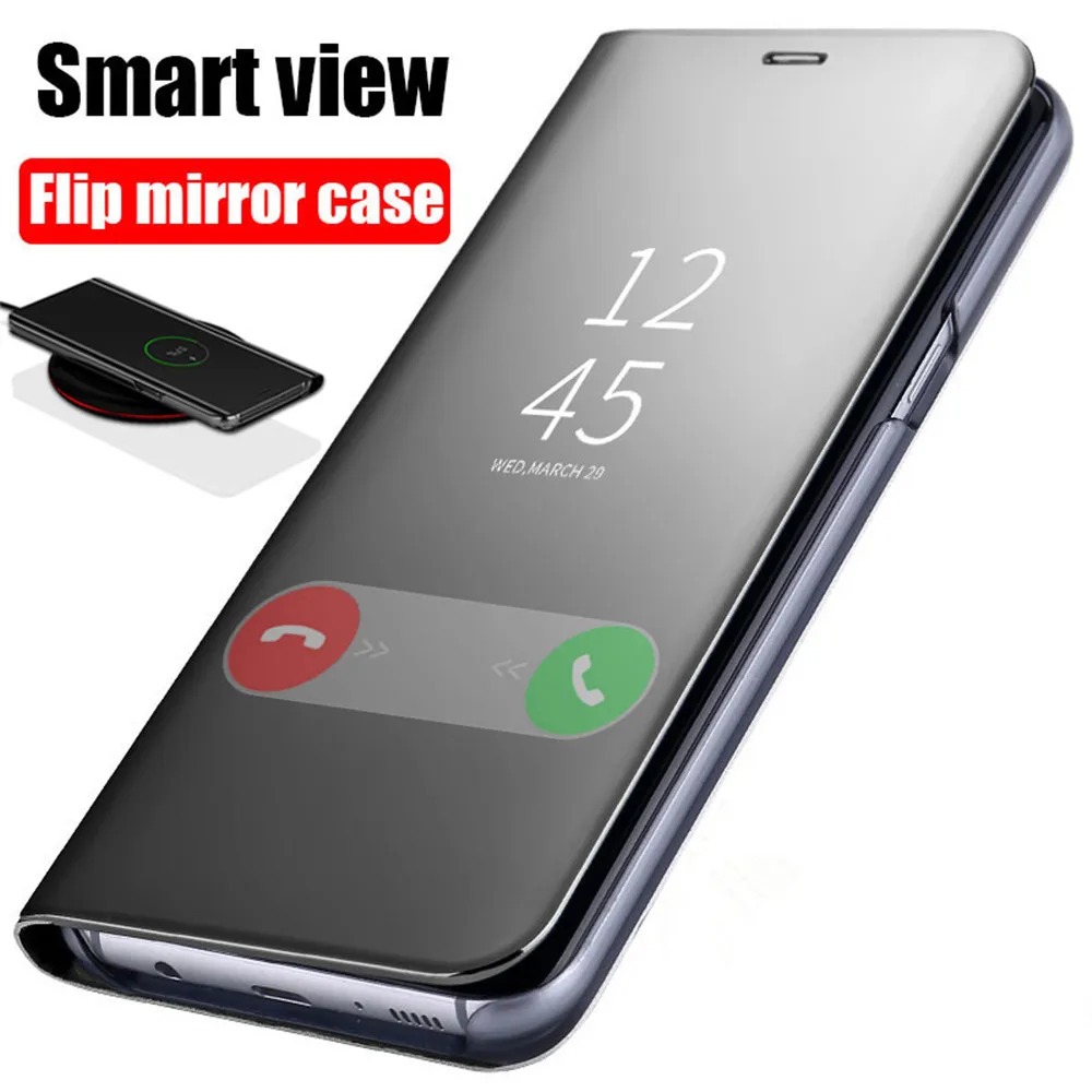ALANGDUO Smart Mirror Flip Phone Case For Samsung Galaxy S8 S7 S6 Edge Plus Clear View Cover for Samsung Galaxy Note 9 5 Case
ALANGDUO Smart Mirror Flip Phone Case For Samsung Galaxy S8 S7 S6 Edge Plus Clear View Cover for Samsung Galaxy Note 9 5 Case