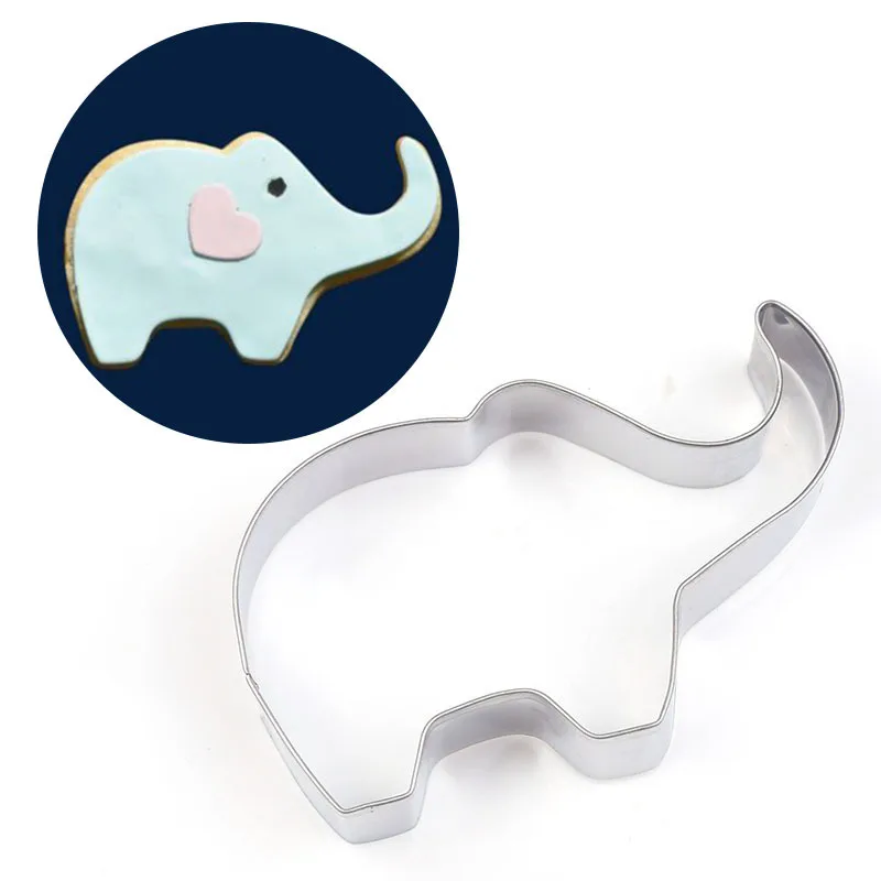 1PC Cartoon Snail Elephant Shaped Fondant Cookie Biscuit Cutter Stainless Steel Mold Baking Cake Decorating Tools LB 391
1PC Cartoon Snail Elephant Shaped Fondant Cookie Biscuit Cutter Stainless Steel Mold Baking Cake Decorating Tools LB 391
