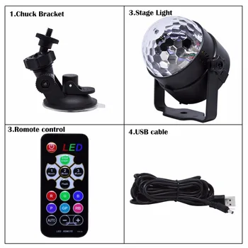 Colorful LED Stage Lighting Mobile USB Music Stage Light Club Disco DJ Light Crystal Portable Magic Ball Effect Lights
Colorful LED Stage Lighting Mobile USB Music Stage Light Club Disco DJ Light Crystal Portable Magic Ball Effect Lights