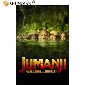 New Arrival jumanji welcome to the jungle Cartoon Silk Poster custom posters for kids 27x40 30x45 40x60 50x75 60x90cm 
New Arrival jumanji welcome to the jungle Cartoon Silk Poster custom posters for kids 27x40 30x45 40x60 50x75 60x90cm