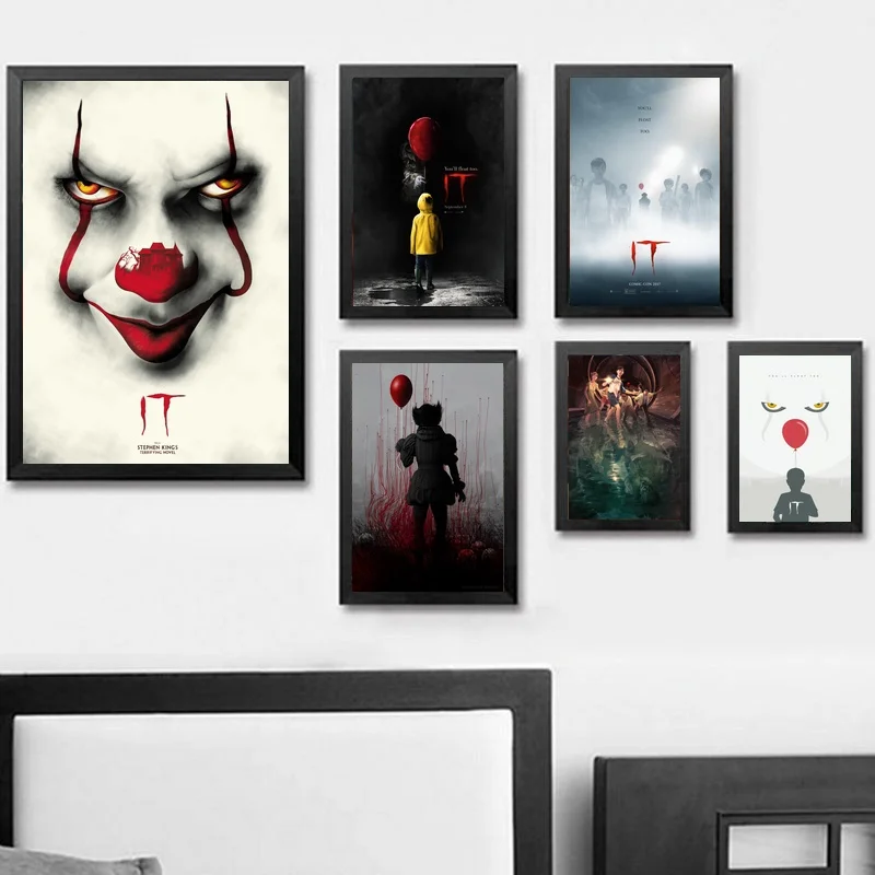 IT 2017 TV Movie Poster Wall Art Wall Decor Silk Prints Art Poster Paintings For Living Room
IT 2017 TV Movie Poster Wall Art Wall Decor Silk Prints Art Poster Paintings For Living Room