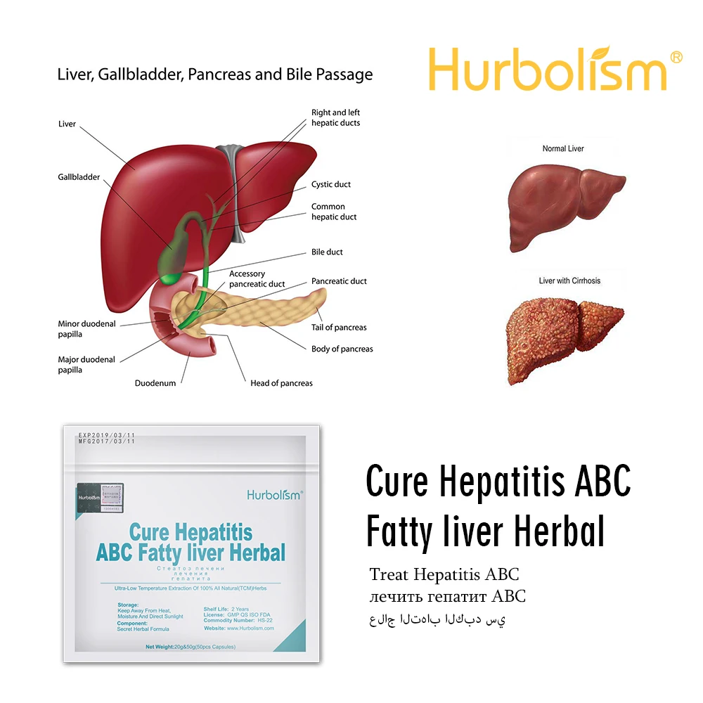 Natural Herbal Formula to Cure Liver Diseases, Prevent Hepatitis A, B and C, Cure and Prevent Cirrhosis, Fatty Liver Disease
Natural Herbal Formula to Cure Liver Diseases, Prevent Hepatitis A, B and C, Cure and Prevent Cirrhosis, Fatty Liver Disease