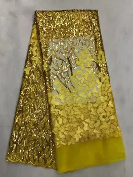 African Sequin Lace Fabric For Evening Dress African Material 2017 African Voile Lace Fabric With Black Gold Sequin Fabric 5yds
African Sequin Lace Fabric For Evening Dress African Material 2017 African Voile Lace Fabric With Black Gold Sequin Fabric 5yds