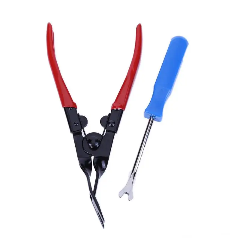 2pcs Universal Car Headlamp Clamp 4inch Buckle Screwdriver Clip Plier Set Car Stereo Removal Remove Tool Set Repair Tools
2pcs Universal Car Headlamp Clamp 4inch Buckle Screwdriver Clip Plier Set Car Stereo Removal Remove Tool Set Repair Tools
