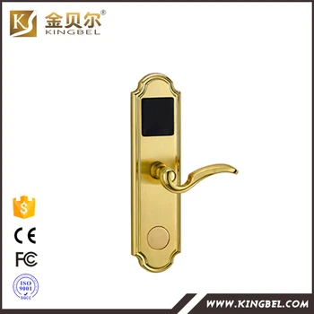 High Security Electronic Hotel Door Locks With RFID Card Key Lock System
High Security Electronic Hotel Door Locks With RFID Card Key Lock System