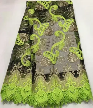 5yards embroidered african french lace fabric with stone latest african laces guipure lace fabric nigerian lace fabrics EL-A33
5yards embroidered african french lace fabric with stone latest african laces guipure lace fabric nigerian lace fabrics EL-A33