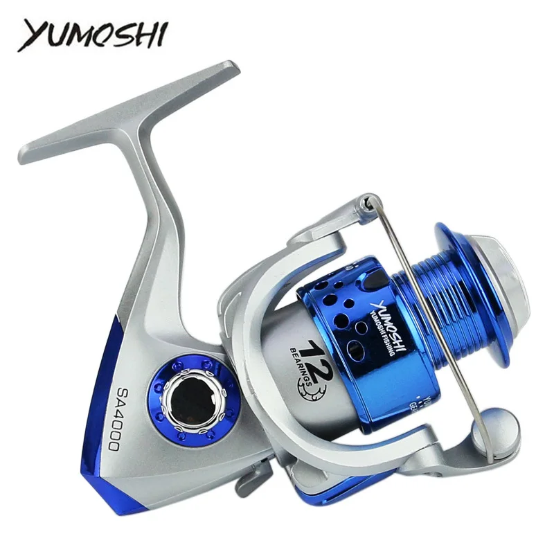 YUMOSHI Fishing Reel Carp Spinning Reel Front and Rear Drags 18KG Max Drag 12BB Spool Sea Boat Baitcasting Fishing Pike Reel SA
YUMOSHI Fishing Reel Carp Spinning Reel Front and Rear Drags 18KG Max Drag 12BB Spool Sea Boat Baitcasting Fishing Pike Reel SA