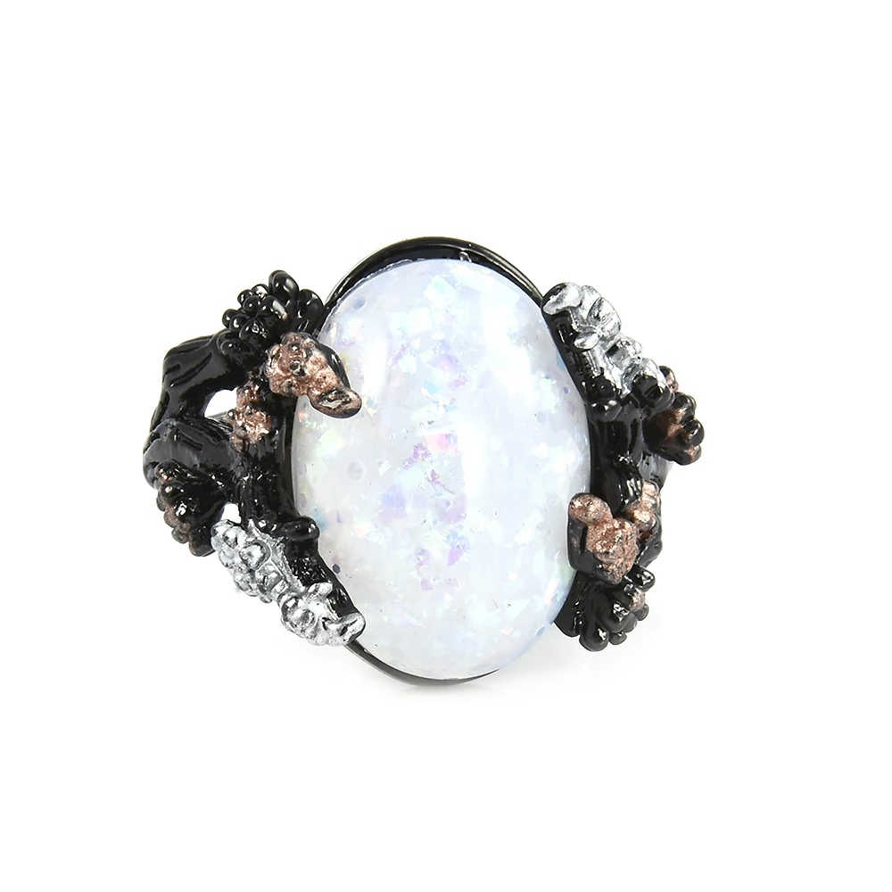 2018 New Fashion Women Lady Vintage Plum Blossom White Fire Opal Rings Party Love Rings Jewelry Gift
2018 New Fashion Women Lady Vintage Plum Blossom White Fire Opal Rings Party Love Rings Jewelry Gift
