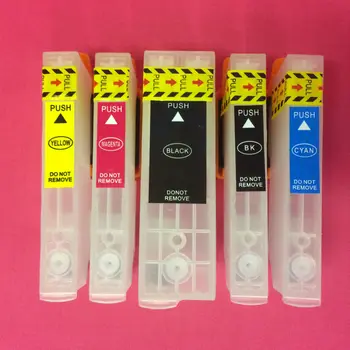 5x Refillable Empty Ink Cartridges T3351 With Chip Compatible FOR XP530 XP540 XP630 XP635 XP640 XP830 Printers
5x Refillable Empty Ink Cartridges T3351 With Chip Compatible FOR XP530 XP540 XP630 XP635 XP640 XP830 Printers