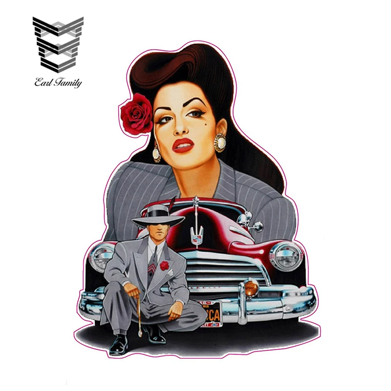 EARLFAMILY 13cm X 10cm Gangster Decal Funny Car Stickers Car Styling Decor Graphics Motorcycle Car Decal Accessories
EARLFAMILY 13cm X 10cm Gangster Decal Funny Car Stickers Car Styling Decor Graphics Motorcycle Car Decal Accessories