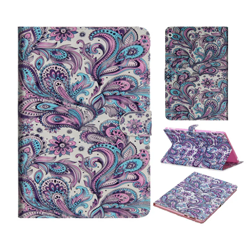 For Huawei MediaPad M3 Lite 10 10.1 inch Case BAH-W09 BAH-AL00 BAH-L09 Cover Funda 3D Pattern PU Leather Stand Shell Mediapad M3 lite (19)