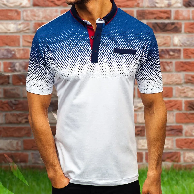Oeak Men's Fashion 3D Print Short Sleeves Polo Shirt 2019 New Summer Loose Slim Fit Casual Polo Shirt
Oeak Men's Fashion 3D Print Short Sleeves Polo Shirt 2019 New Summer Loose Slim Fit Casual Polo Shirt
