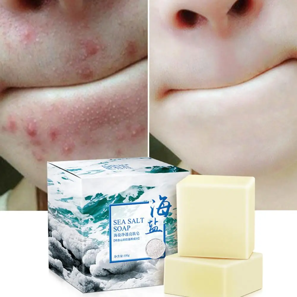 HobbyLane 100g Sea Salt Soap Cleaner Removal Pimple Pores Acne Treatment Goat Milk Moisturizing Face Care Wash Basis for Soap
HobbyLane 100g Sea Salt Soap Cleaner Removal Pimple Pores Acne Treatment Goat Milk Moisturizing Face Care Wash Basis for Soap