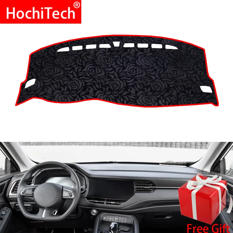 Rose Pattern Non-slip Dashmat Dash Mat Dashboard Cover Pad Cover Carpet Car Sticker for HAVAL F7 2019 Car Styling
Rose Pattern Non-slip Dashmat Dash Mat Dashboard Cover Pad Cover Carpet Car Sticker for HAVAL F7 2019 Car Styling