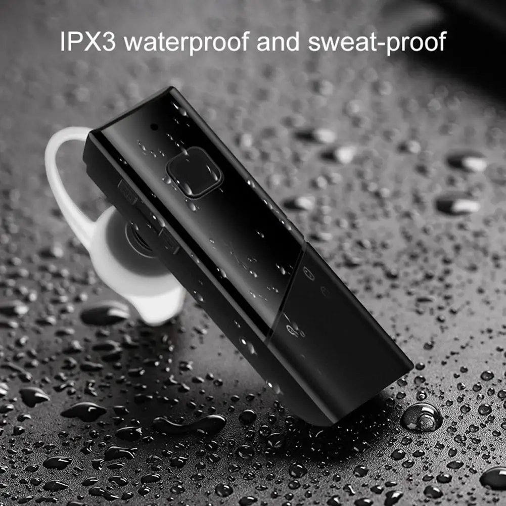 Bluetooth 5.0 Wireless Earphones Single-Ear, Hands Free Business Bluetooth Headset 8 Hours Playing Time for Business/Driving
Bluetooth 5.0 Wireless Earphones Single-Ear, Hands Free Business Bluetooth Headset 8 Hours Playing Time for Business/Driving