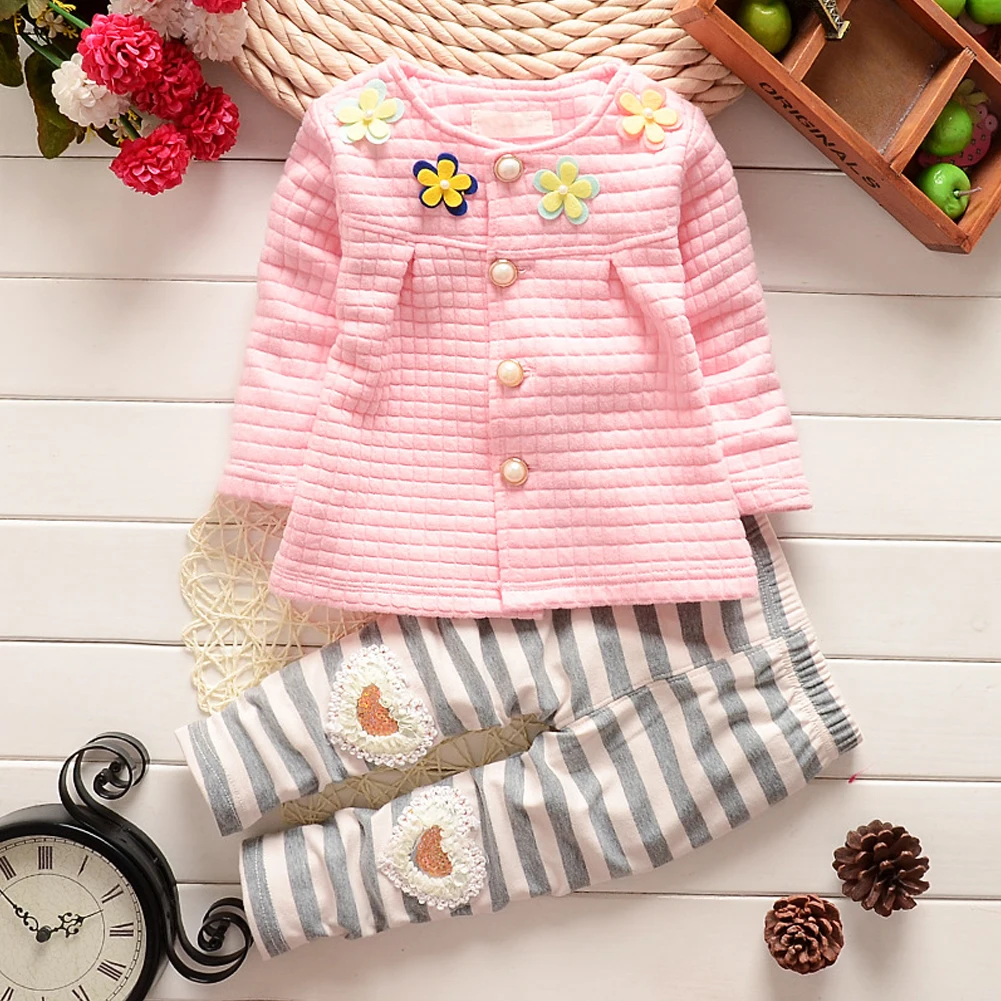 Fashion Girls Clothing Set Children Flower Cute Kid Twinset Cardigan +Streak Pants Leggings Shorts Children Clothes Big Discount
Fashion Girls Clothing Set Children Flower Cute Kid Twinset Cardigan +Streak Pants Leggings Shorts Children Clothes Big Discount