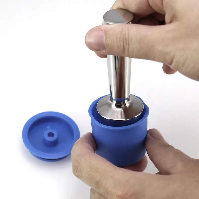 Stainless Steel Coffee Tamper for Illy Machines Refillable Coffee Capsule Cups Art Pen Tamper Tamping Holder Pad Base Coffeeware
Stainless Steel Coffee Tamper for Illy Machines Refillable Coffee Capsule Cups Art Pen Tamper Tamping Holder Pad Base Coffeeware