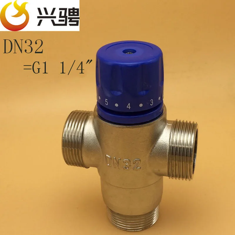 China Supplier BSP Brass 1-1/4" DN32 Solar Energy Thermostatic Mixing Valve/Thermostatic faucet
China Supplier BSP Brass 1-1/4" DN32 Solar Energy Thermostatic Mixing Valve/Thermostatic faucet