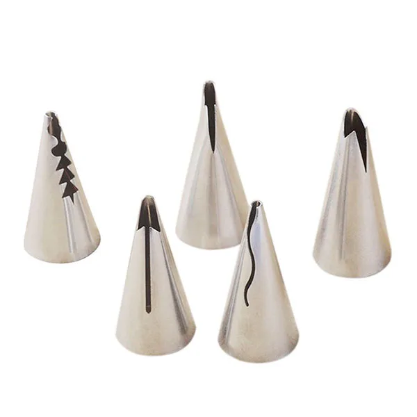 5pcs Stainless Steel Russian Nozzle Piping Tips Pastry Nozzles+Silicone Pastry Bag Doll Skirt Dress Wedding Cake Decoration GYH
5pcs Stainless Steel Russian Nozzle Piping Tips Pastry Nozzles+Silicone Pastry Bag Doll Skirt Dress Wedding Cake Decoration GYH