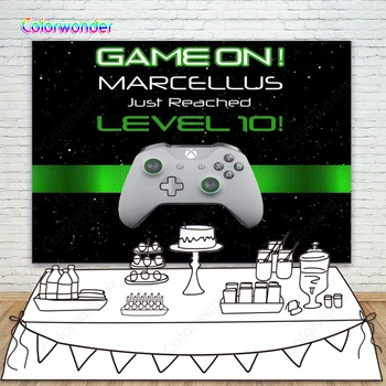 Game World Photography Background Sliver Game Machine 7x5ft Twinkle Twinkle Stars with Green Ribbon Night Backdrops for Booth
Game World Photography Background Sliver Game Machine 7x5ft Twinkle Twinkle Stars with Green Ribbon Night Backdrops for Booth