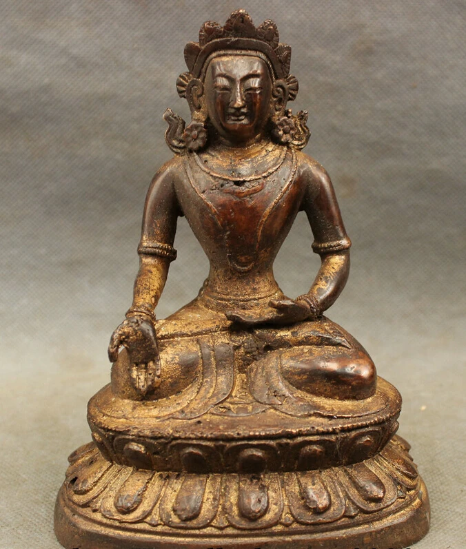 song voge gem S3739 Chinese Bronze Folk Kwan-Yin Gun Yin Goddess Statue Tibet Tara Buddha Sculpture
song voge gem S3739 Chinese Bronze Folk Kwan-Yin Gun Yin Goddess Statue Tibet Tara Buddha Sculpture