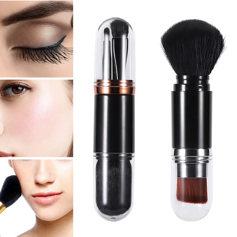 1pc Multifunction Makeup Brush 2 Styles Portable Double Heads Eye-shadow Foundation Brush with Lid Case Cosmetic Makeup Tool
1pc Multifunction Makeup Brush 2 Styles Portable Double Heads Eye-shadow Foundation Brush with Lid Case Cosmetic Makeup Tool