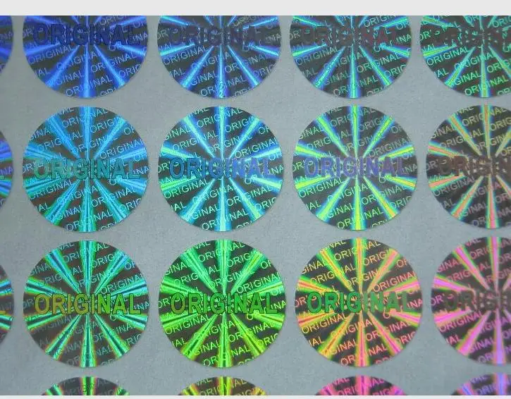 1000pcs Laser Hologram ORIGINAL Sticker Silver/Gold ORIGINAL warranty seal laser hologram label Anti-fake sticker diameter 1.5cm
1000pcs Laser Hologram ORIGINAL Sticker Silver/Gold ORIGINAL warranty seal laser hologram label Anti-fake sticker diameter 1.5cm