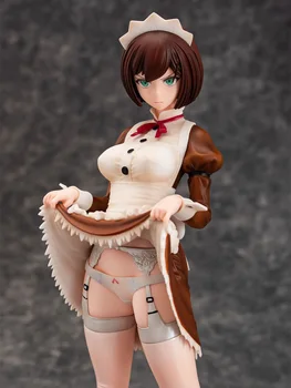 Daiki kougyou Iya na Kao Sarenagara Opantsu Misete Moraitai Figure Maid's Chitose Ito Classic Brown Ver. PVC Action Figure Model
Daiki kougyou Iya na Kao Sarenagara Opantsu Misete Moraitai Figure Maid's Chitose Ito Classic Brown Ver. PVC Action Figure Model