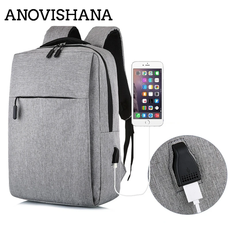 ANOVISHANA USB Charging Men Backpacks 15.6 inch Business Laptop Nylon Large Capacity Durable Travel Unisex Women Bag Black Red
ANOVISHANA USB Charging Men Backpacks 15.6 inch Business Laptop Nylon Large Capacity Durable Travel Unisex Women Bag Black Red