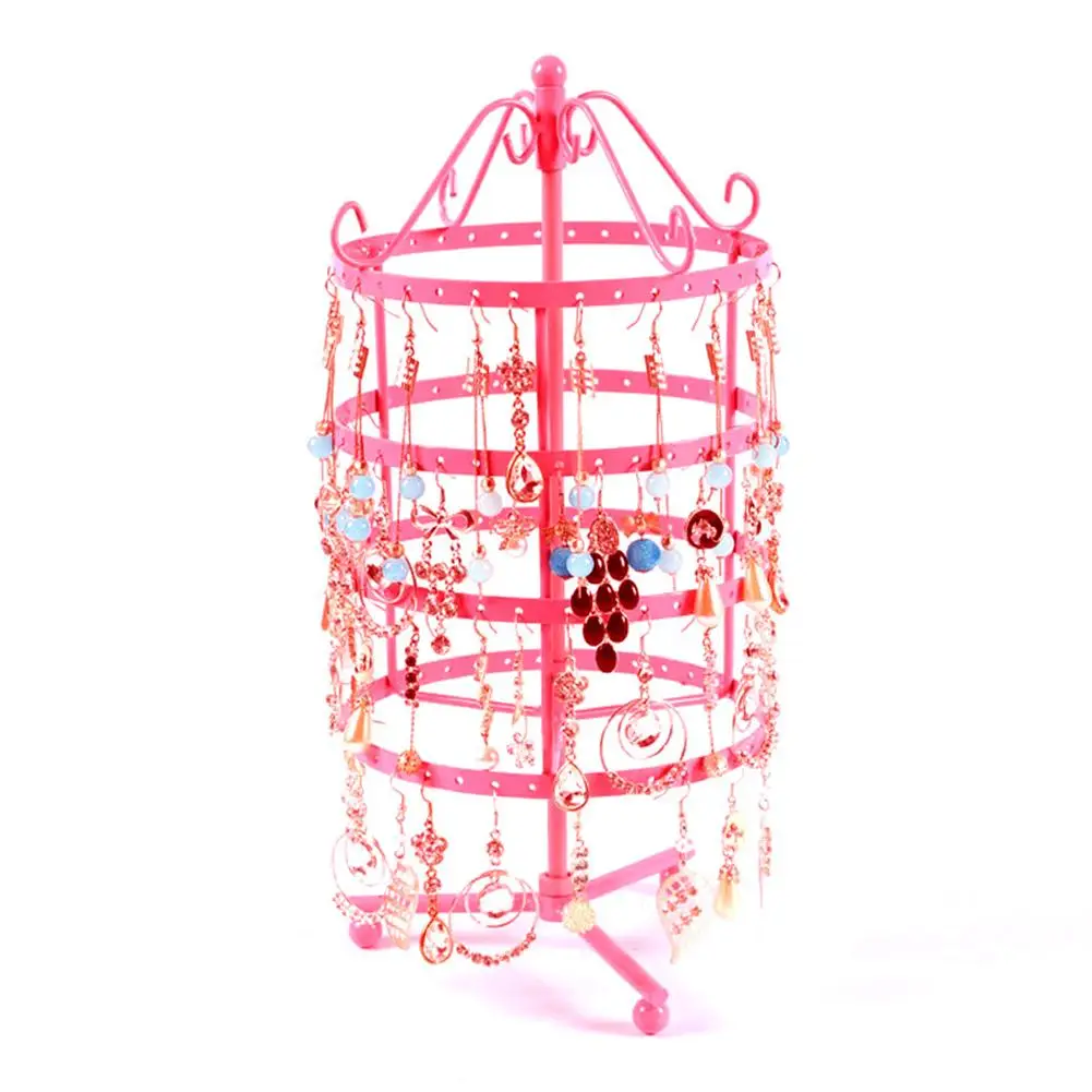 144 Holes Metal Jewelry Rack Necklace Holder Organizer Rotary Display Stand trendy
144 Holes Metal Jewelry Rack Necklace Holder Organizer Rotary Display Stand trendy