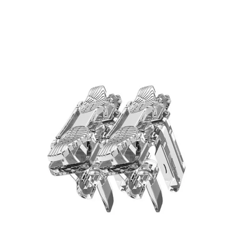 Angel Wings Metal Mobile Gaming Trigger for PUBG Mobile Gamepad Fire Button Aim Key L1 R1 Shooter Pubg Controller
Angel Wings Metal Mobile Gaming Trigger for PUBG Mobile Gamepad Fire Button Aim Key L1 R1 Shooter Pubg Controller