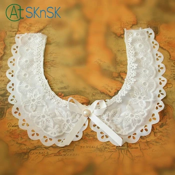 2Pcs /lot Romantic Chiffon bow-knot collar flower necklace spring autumn skirts T-shirts diy clothing accessory false collar
2Pcs /lot Romantic Chiffon bow-knot collar flower necklace spring autumn skirts T-shirts diy clothing accessory false collar