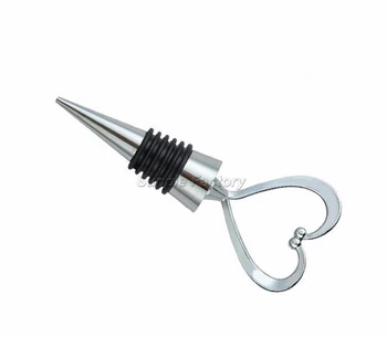 50pcs Love Heart Shape Design Bottle Wine Stopper 
50pcs Love Heart Shape Design Bottle Wine Stopper