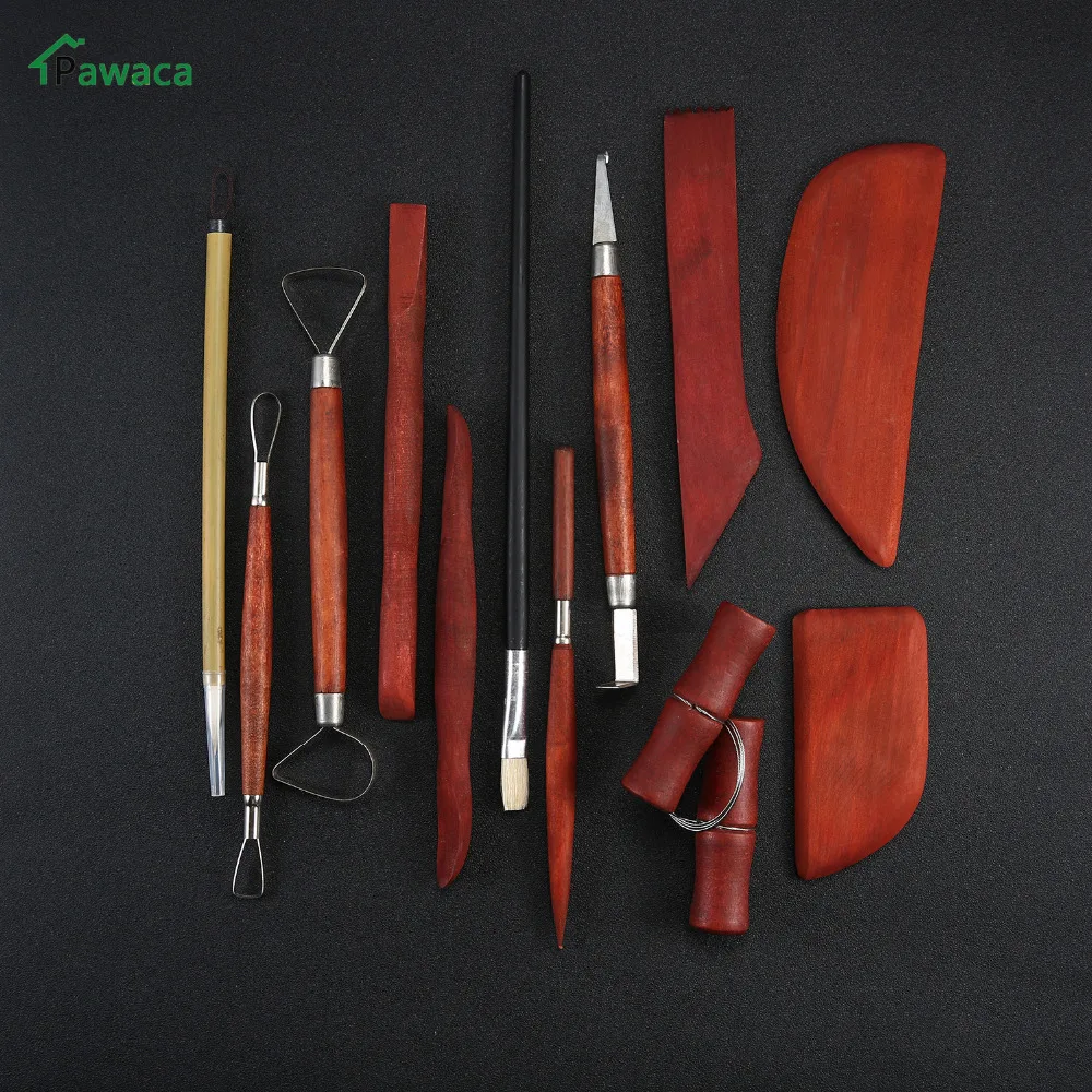 Pottery Tools Wood Handle Pottery Set Clay Sculpting Set Wax Carving Sculpt Smoothing Polymer Shapers Pottery Clay Ceramic Tools
Pottery Tools Wood Handle Pottery Set Clay Sculpting Set Wax Carving Sculpt Smoothing Polymer Shapers Pottery Clay Ceramic Tools