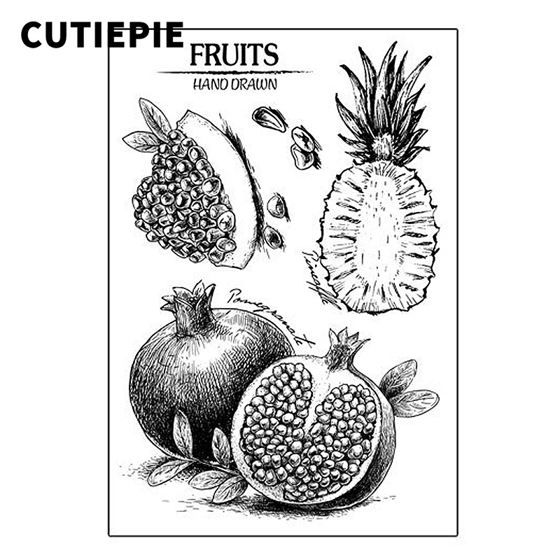 Hand-Drawn Fruits Transparent Clear Stamps Silicone Seals for DIY Scrapbooking/Card Making/Paper Maker/Diary Book Decor Stencils
Hand-Drawn Fruits Transparent Clear Stamps Silicone Seals for DIY Scrapbooking/Card Making/Paper Maker/Diary Book Decor Stencils