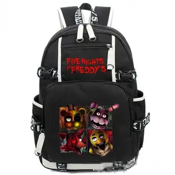 Game Five Nights At Freddy's Freddy Chica Foxy Bonnie Backpack FNAF Shoulder Bag
Game Five Nights At Freddy's Freddy Chica Foxy Bonnie Backpack FNAF Shoulder Bag