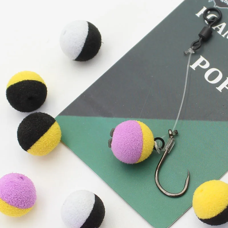 15PCS Carp Fishing Accessories Foam Boilies for Zig Rig Hair Chod Ronnie Rig Pop UP Boilies for Carp Fishing Tackle Equipment
15PCS Carp Fishing Accessories Foam Boilies for Zig Rig Hair Chod Ronnie Rig Pop UP Boilies for Carp Fishing Tackle Equipment