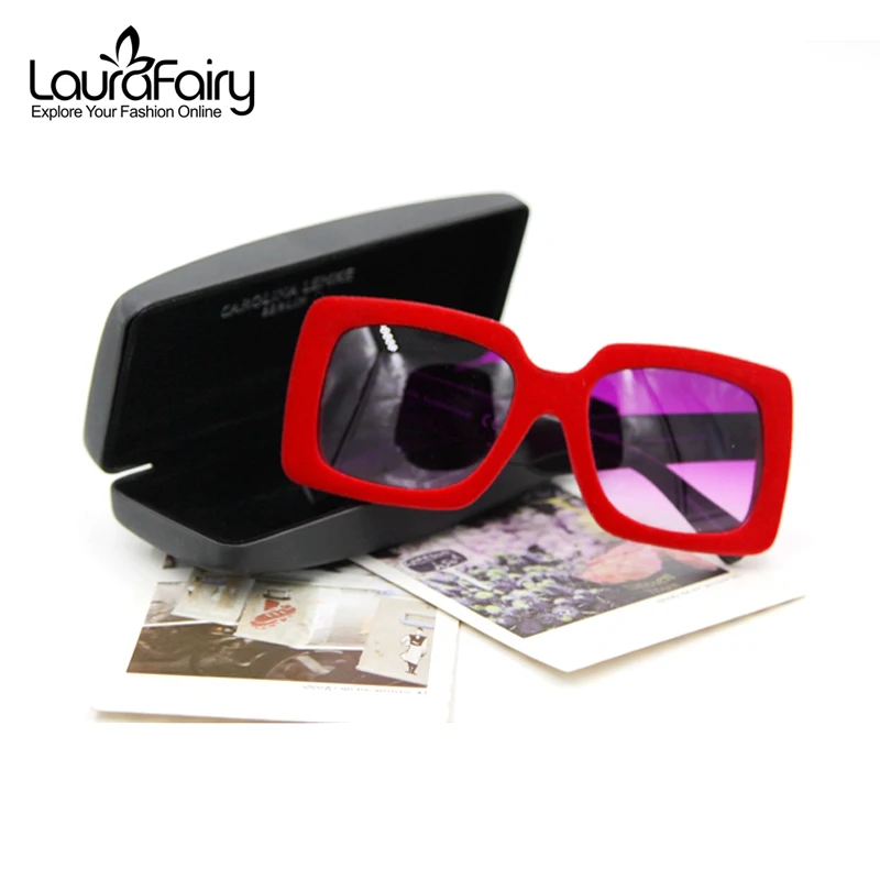 Laura Fairy New Fashion Villus Sunglasses Women Brand Designer Velvet Sunglasses Flock oculos de sol Free shipping
Laura Fairy New Fashion Villus Sunglasses Women Brand Designer Velvet Sunglasses Flock oculos de sol Free shipping