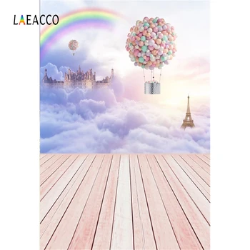 Laeacco Birthday Photophone Clouds Rainbow Balloon Castle Eiffel Tower Child Photography Backdrops Baby Shower Photo Backgrounds 
Laeacco Birthday Photophone Clouds Rainbow Balloon Castle Eiffel Tower Child Photography Backdrops Baby Shower Photo Backgrounds