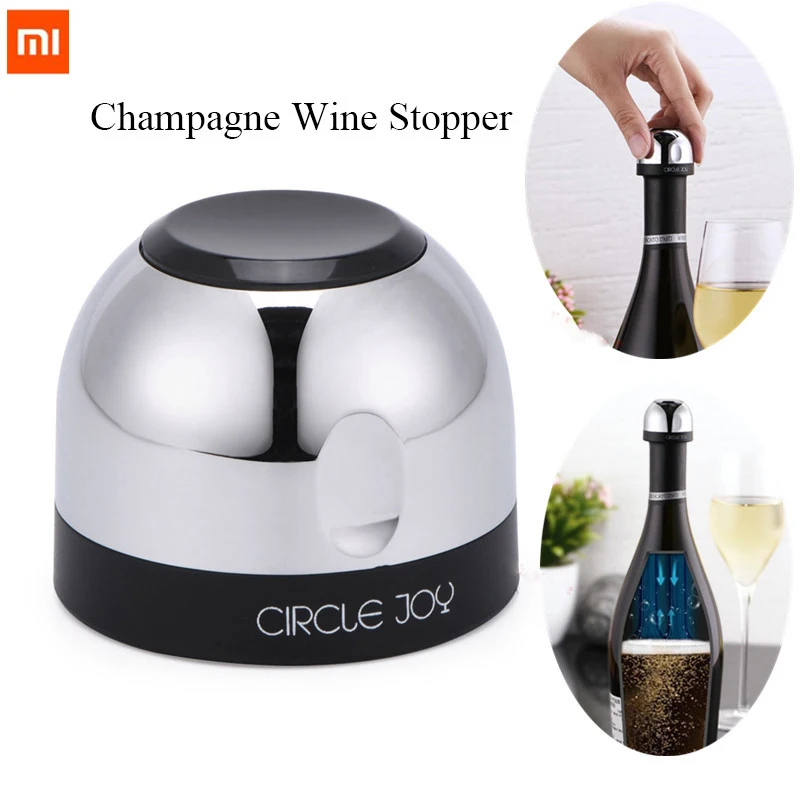 Newest Xiaomi DesignVacuum Efficient Circle Joy Sparkling wine mini champagne Stopper Mini Wine Stopper Rotary lock
Newest Xiaomi DesignVacuum Efficient Circle Joy Sparkling wine mini champagne Stopper Mini Wine Stopper Rotary lock