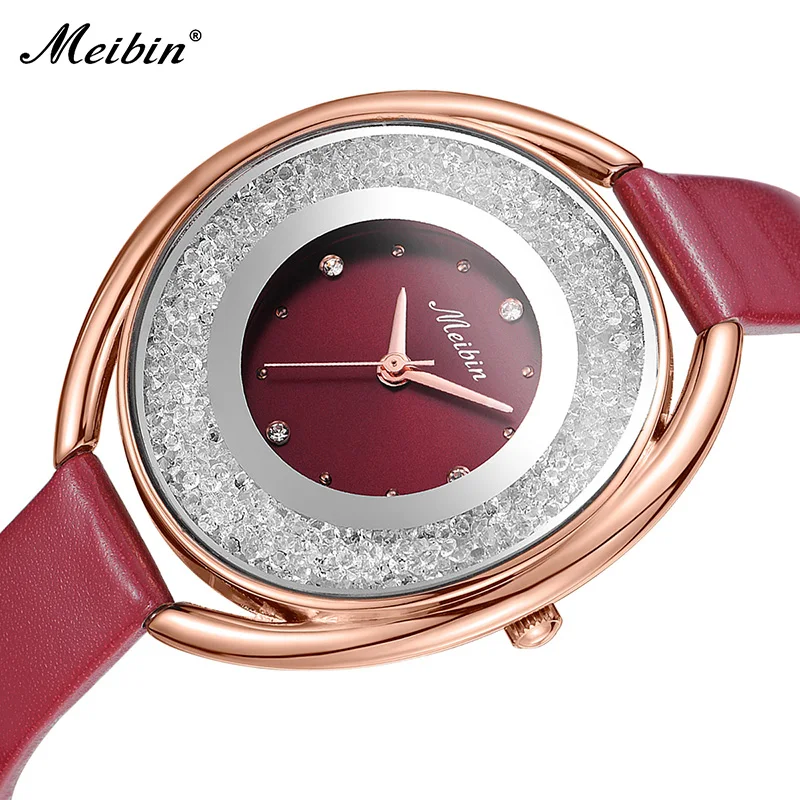 MEIBIN 2018 Fashion Ladies Quartz Watches Casual Women Watch Luxury Leather Waterproof Female Wristwatch Femme Montre Gift 1145
MEIBIN 2018 Fashion Ladies Quartz Watches Casual Women Watch Luxury Leather Waterproof Female Wristwatch Femme Montre Gift 1145