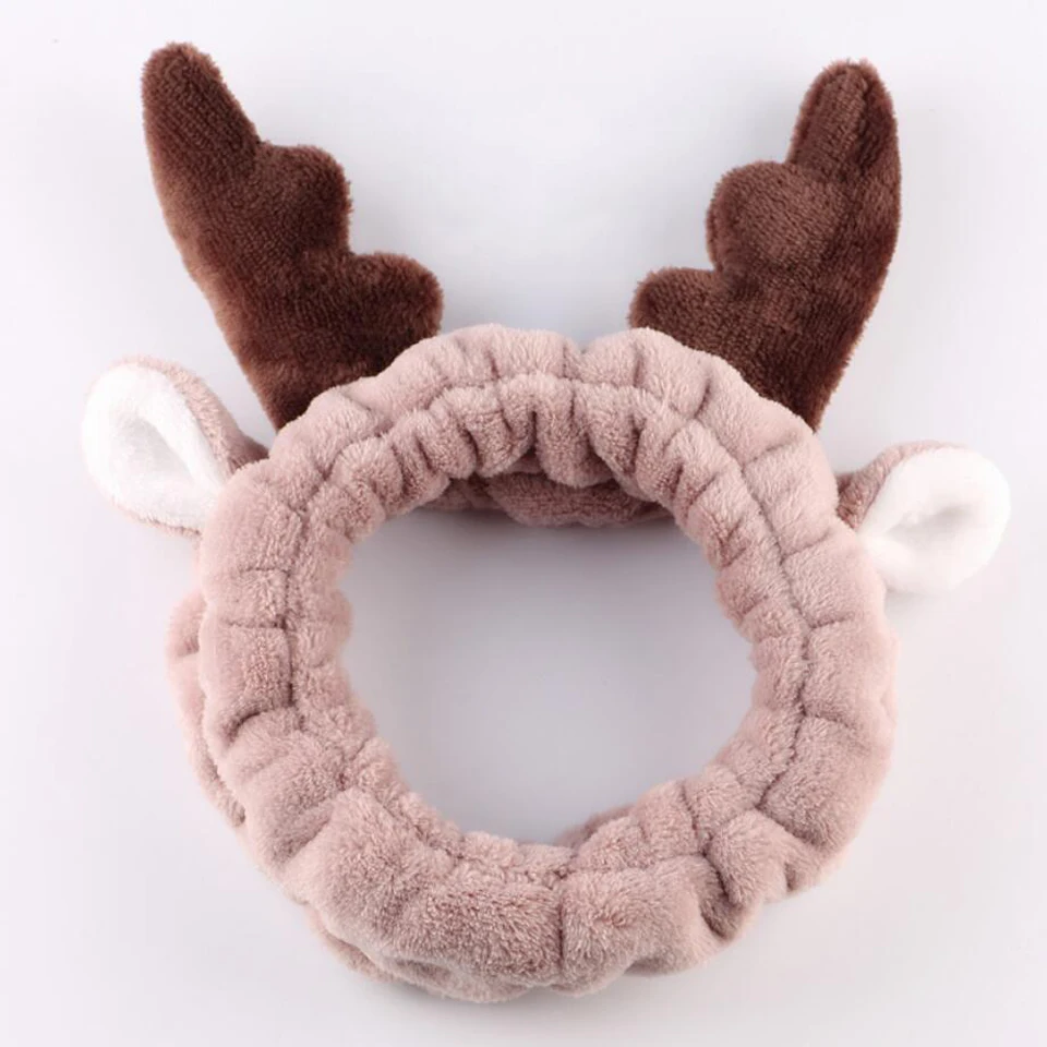 Cute Soft Carol Fleece Women Antler Headband Deer Horn Makeup Shower Head Wrap Hair Band for Washing Face Shower Spa Mask HB021
Cute Soft Carol Fleece Women Antler Headband Deer Horn Makeup Shower Head Wrap Hair Band for Washing Face Shower Spa Mask HB021