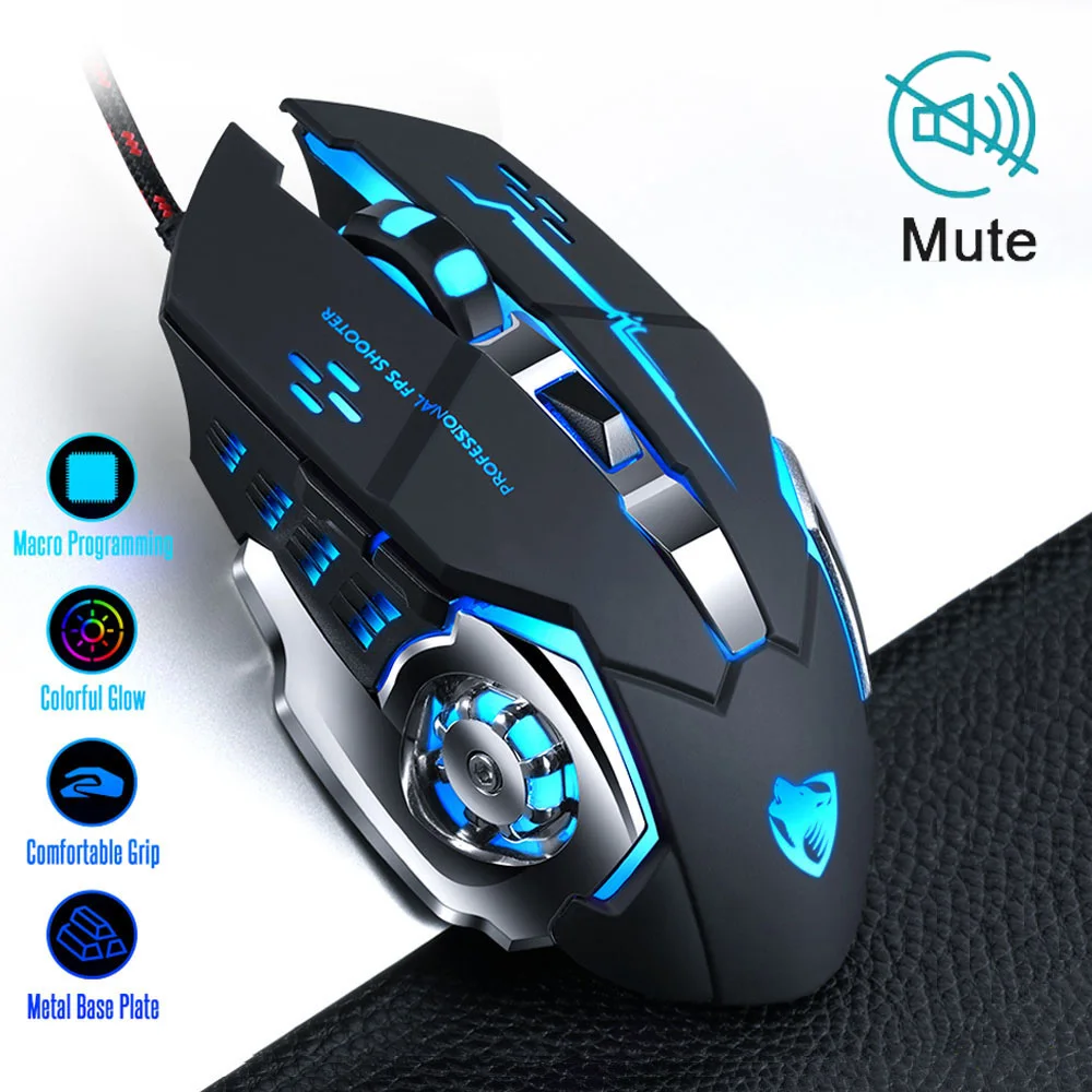 New Estone X9 5000DPI LED Optical USB Wired Game Mice Gamer Computer PC Laptop Professional Gaming Mouse Upgrade Combine X7 X5
New Estone X9 5000DPI LED Optical USB Wired Game Mice Gamer Computer PC Laptop Professional Gaming Mouse Upgrade Combine X7 X5
