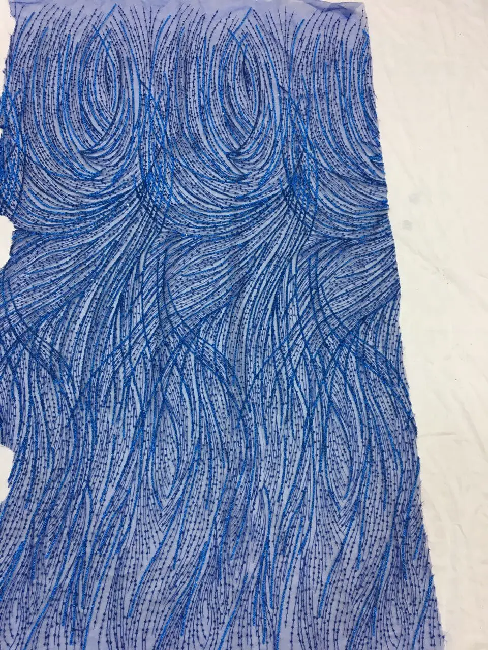 embroidery african tulle Lace fabric David-51214 with sequins (5yds/lot) French net lace fabric for party dress
embroidery african tulle Lace fabric David-51214 with sequins (5yds/lot) French net lace fabric for party dress
