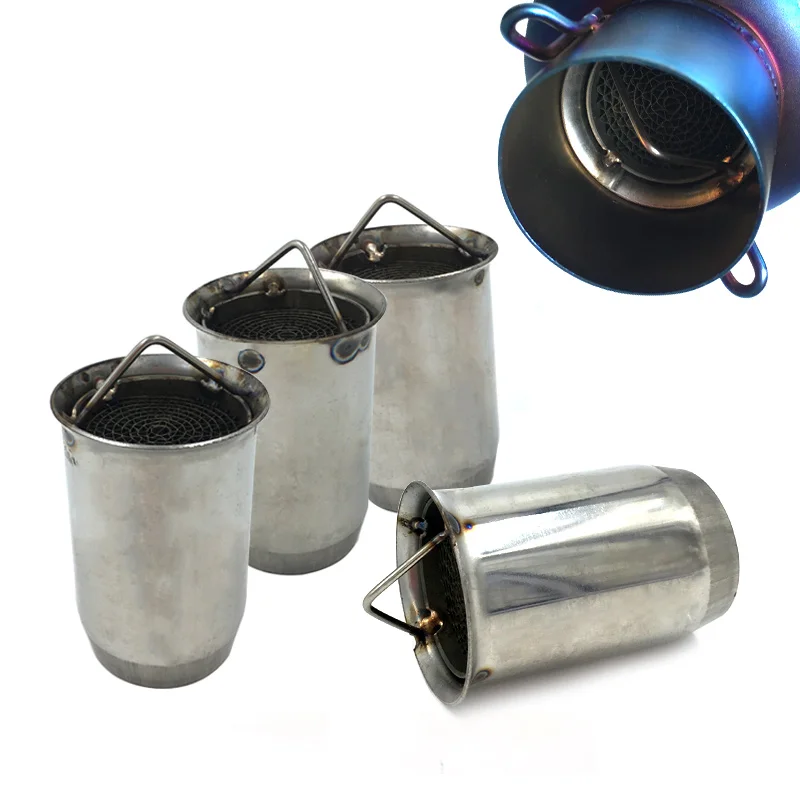 Universal Motorcycle Muffler Exhaust Front Mid End Silencer DB Killer Motorbike Exhaust Muffler Silencer Noise Sound Eliminator (11)