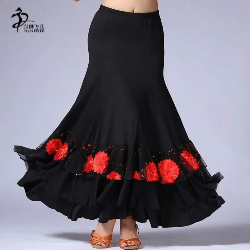 Ballroom Dance Dress For Lady/Flamenco Dancing Skirt/Standard Dance Dress/Ballroom Skirt Long
Ballroom Dance Dress For Lady/Flamenco Dancing Skirt/Standard Dance Dress/Ballroom Skirt Long