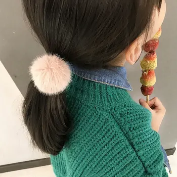 Winter Style Pom Pom Ball Hair Tie Headdress Children Kids Lovely Plush Hair Band Rope Ring 
Winter Style Pom Pom Ball Hair Tie Headdress Children Kids Lovely Plush Hair Band Rope Ring