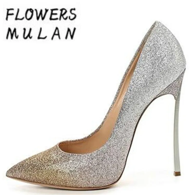 Mixed Color Bling Sequined Leather Women High Heels Shoes Pointed Toe Slip On Gladiators Shallow Super High Wedding Shoes Woman
Mixed Color Bling Sequined Leather Women High Heels Shoes Pointed Toe Slip On Gladiators Shallow Super High Wedding Shoes Woman